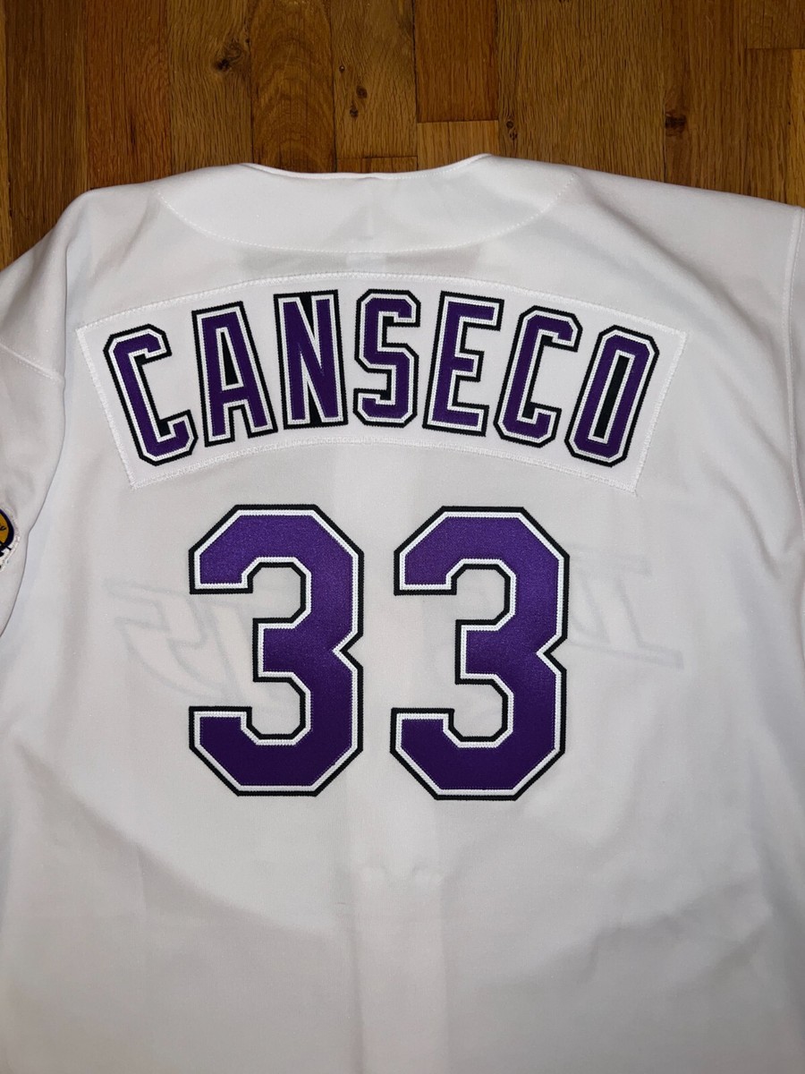応援グッズ vtg 90s Texas Rangers 33 Canseco JERSEY vtg 90s Texas Rangers 33 Canseco JERSEY - メルカリ