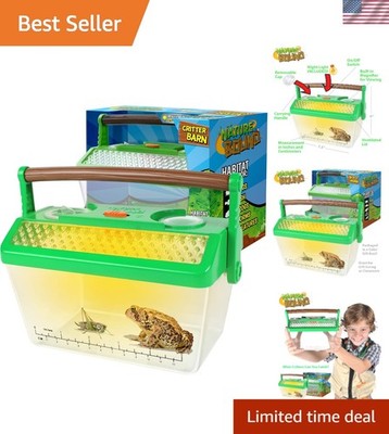 Explore Nature with the Bug Catcher Critter Barn Habitat - Educational STEM Gift