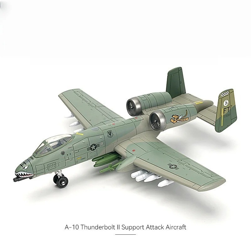 1:72 A-10 Thunderbolt II Warthog Building Blocks Military Je