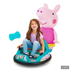 Electric Vehicles Medium Plastic 1 6V Peppa Pig Toy Toddler Bumper Car Ride Kids