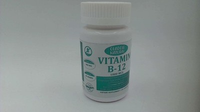 Oladole Natural Vitamin B-12 1000MCG, 100CT