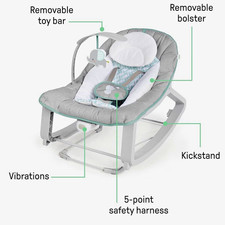 Never used ingenuity Baby Bouncer Rocker Vibration Toy