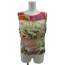   Tops  Salvatore Ferragamo blouse silk size 42 multicolor floral print