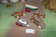 MANOIL AND BARCLAY LEAD TOY SOLDIER MIXED LOT OF SOLDIER VEHICLES-1940 LOT 10