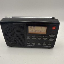 Sangean HDR-14 HD Radio / FM Stereo / AM Portable Radio Black HD Radio Tested