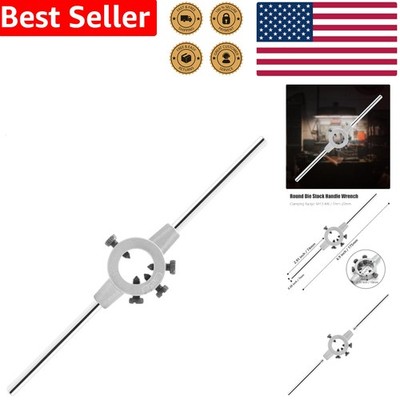 Adjustable Die Wrench Handle Holder Heavy Duty Chrome Plated Tool Steel