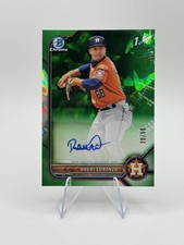 Dauri Lorenzo Green /50 Bowman 1st, 2022 Bowman Chrome Sapphire, Astros RC