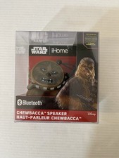 Disney Star Wars Chewbacca iHome Portable Bluetooth Speaker. New In Box 