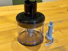 Braun Multiquick 9 chopper food processor bowl 500ml with 2 blades new & unused