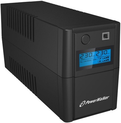 PowerWalker 10120092 VI 850 SHL IEC UPS 850VA/480W Line-Interactive with 4x ~E~