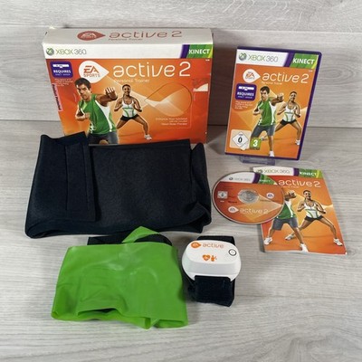 Microsoft Xbox 360 EA Sports Active 2 Personal Trainer Spiel komplett funktionsfähig