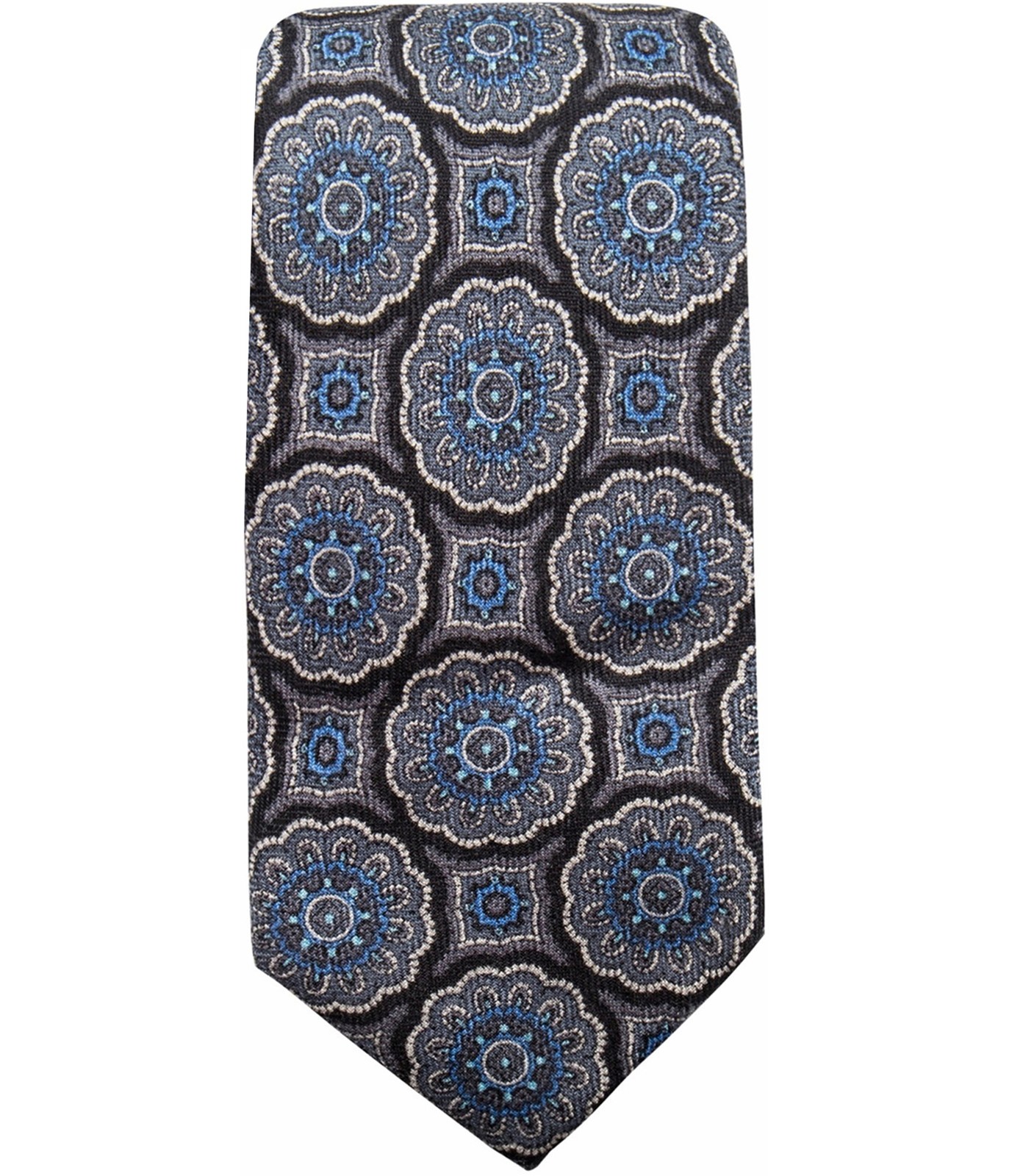 Мужской галстук с медальоном Tasso Elba завязывающийся самостоятельно 5490₽