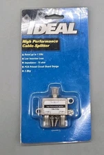 Ideal High Performance Way Digital Cable Splitter 85-132, 5MHz-1GHz Low Insertio