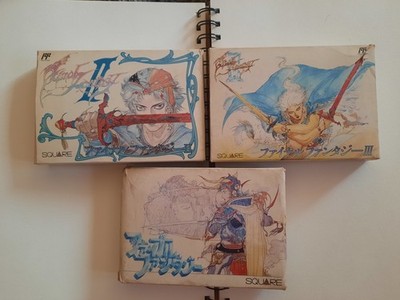 Final Fantasy I   II   III - Famincom/ NES [japanisch] mit OVP u. Anleitungen
