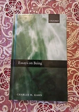 Essays on Being - Charles H. Kahn - Oxford University Press