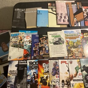 Lot Of 55 Mixed Lots Of Manuels/Game Maps (Intellivision,DS,PS3,Ps1,etc.)