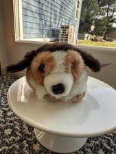 Vintage Puffkins Sherlock the Hound Dog Plush With Hang Tag 4 Inch 1994 Soft