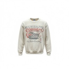 Junk Food /Mustang Country Ford Motor Company Women s Cream Sweatshirt Size S