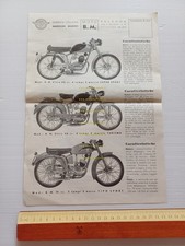 BM Bonvicini modelli 49 4T Ultra-75 Scooter-150 GT-75 Furgone depliant originale