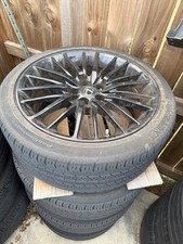 4 Lexus Ls460 19 F-sport Black Wheels Tires 2007-2017 Factory Oem Crafted Line