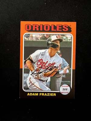 2024 TOPPS HERITAGE   ADAM FRAZIER   # 71  SP BALTIMORE ORIOLES