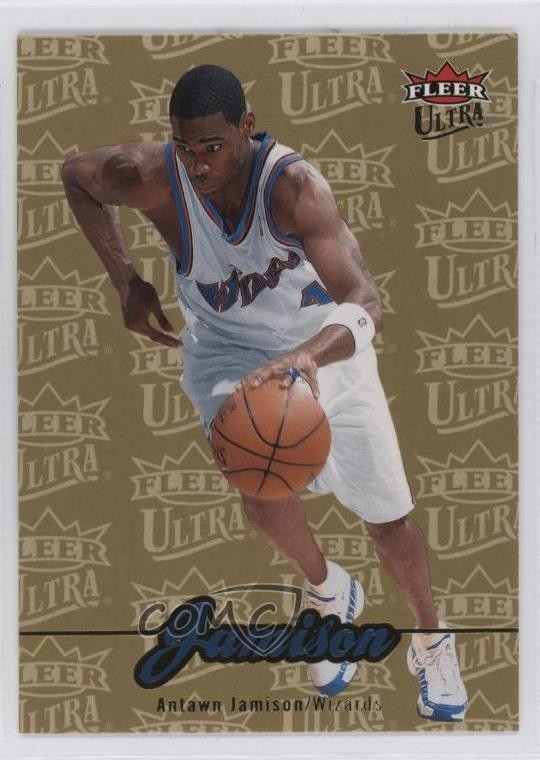 2007-08 Fleer Ultra Gold Medallion Antawn Jamison #197 0h6r