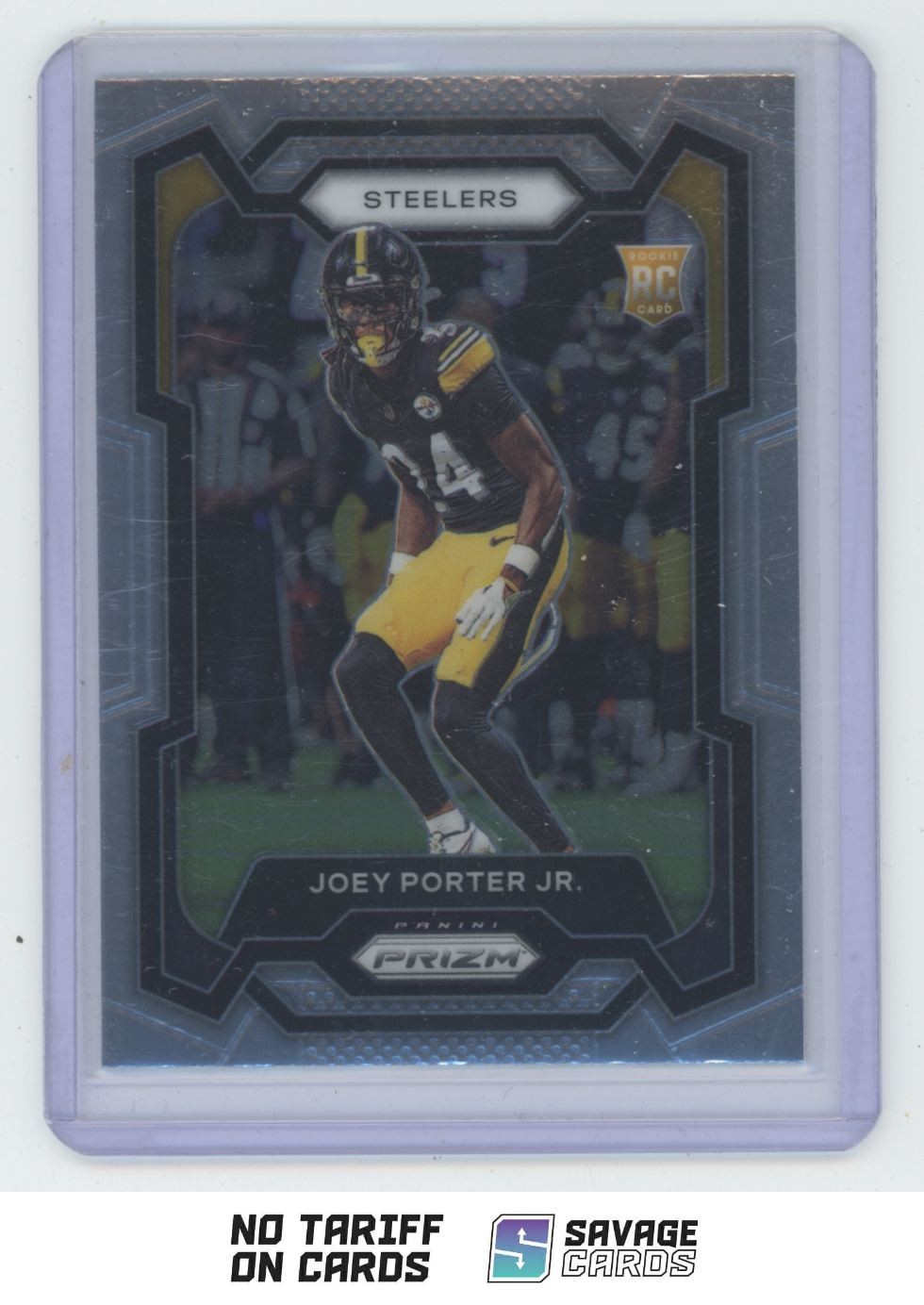 Joey Porter Jr. Panini Prizm #386 Base