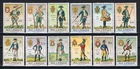 Moçambique, Af. 490 a 501 set complet MNH  CV 13,00€/$15.20