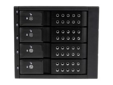 Startech HSB4SATSASBA 4 Bay Hot Swap Mobile Rack 3.5in SATA/SAS