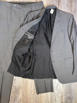 NWT Ermenegildo Zegna Leggerissimo Milano Wool Suit Size 46 (56