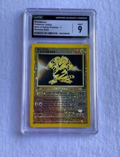 2003 POKEMON BEST OF GAME PROMO #1 ELECTABUZZ-REVERSE FOIL CGC 9