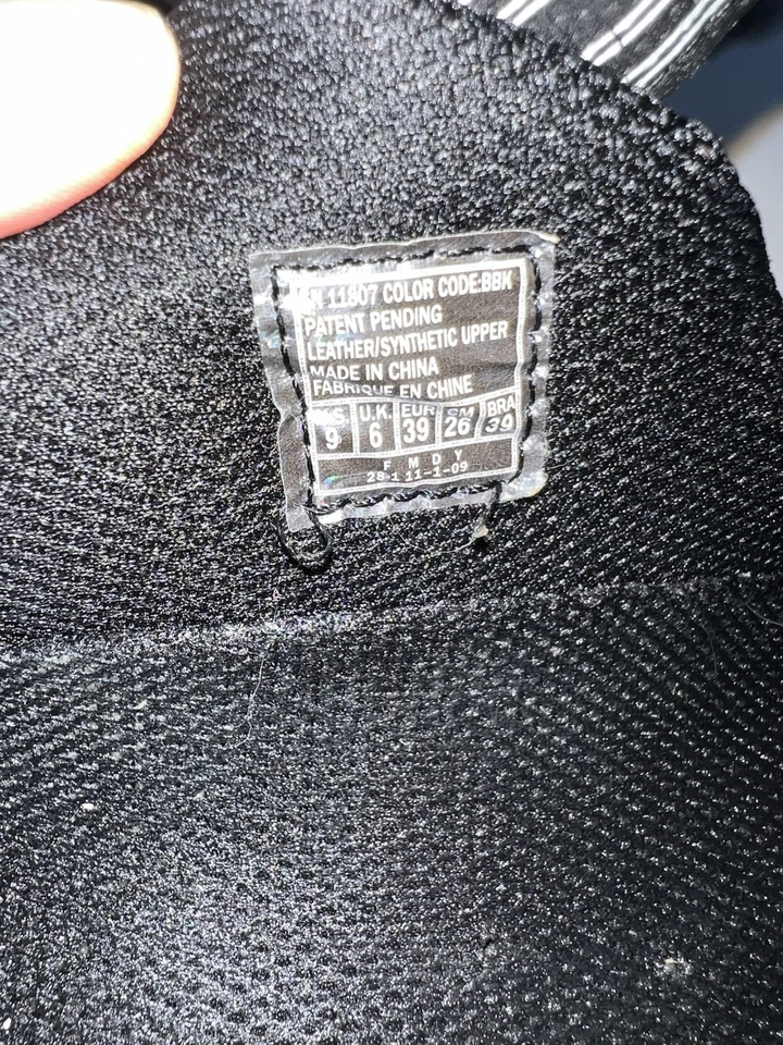 Skechers Shape-Ups Zapatos Mujer 9 Negro Azul Tonificación Caminar Tenis Malla 11807 Foto 3 de 4