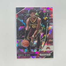 2020 Panini Prizm Draft Picks #33 Daniel Oturu Pink Ice Rookie Minnesota Card. rookie card picture