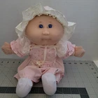 Vintage Cabage Patch Kid 1978 1982 Talking Doll Blonde Hair Blue Eyes Works READ