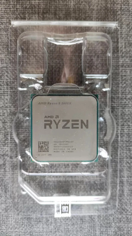 CPU AMD Ryzen 5 2600X 3,6 GHz/4,25 GHz 6 núcleos 12 hilos AM4 16 M 95 W - Imagen 1 de 1