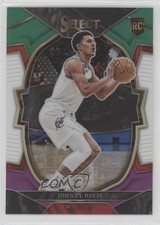 2022-23 Panini Select Concourse Green White Purple Prizm Johnny Davis #100 11qc