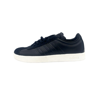 Adidas Leder Schuhe Adidas VL Court 2.0 Größe 40 Sneaker schwarz Freizeit Sport