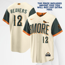 Men's Orioles #12 Dylan Beavers 2026 City Connect Stadium Jersey Stitched
