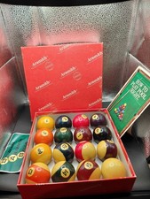    vintage Aramith Continental Pool Ball Set Freeship complete  