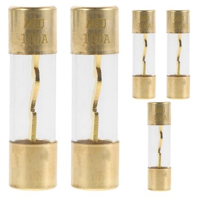 5 Pcs Glasrohrsicherung Kfz-Sicherung Car-Audio-Sicherungshalter