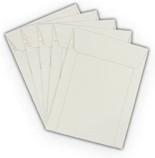 100 EcoSwift 6 x 8 CD/DVD Photo Mailers Keep Flats White One Size, 