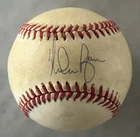 NOLAN RYAN AUTOGRAPH SIGNED RAWLINGS OML BASEBALL TEXAS RANGERS HOF JSA