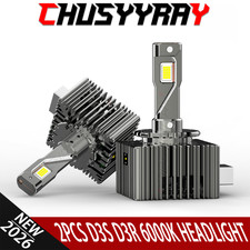For Ford F 150 2013 2014 - 2X D3S Front HID Xenon Headlight Bulbs High Low Beam