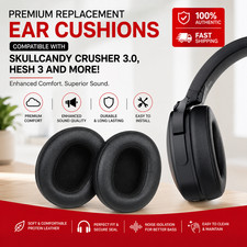 Replacement Ear Pads Cushions Covers For Skullcandy Crusher 3.0 Wireless Hesh 3