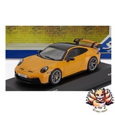 NEW Solido Porsche Diecast Car 1/43 Scale 911 992 GT3 COUPE 2023 Yellow