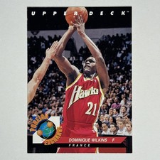1992-93 Upper Deck International Italian #85 Dominique Wilkins