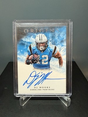 2018 Panini Origins - Rookie Autographs D.J. Moore #RA-DM (AU, RC)