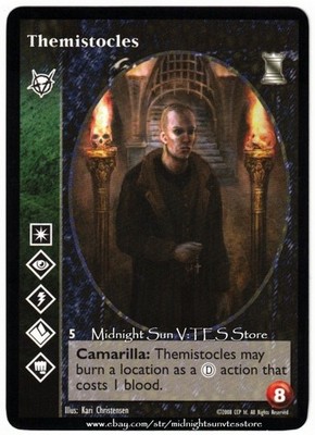 Themistocles Brujah Keepers of Tradition V:TES VTES Vampire CCG
