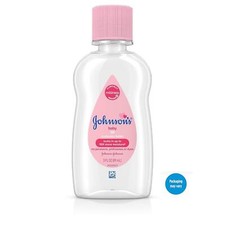 Johnson's Baby Oil, Pure Mineral Oil to Prevent Moisture Loss, Hypoallergenic...
