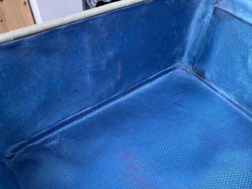 Vintage 1950’s Antler Faux Snakeskin Suitcase Shabby Display - Picture 7 of 13